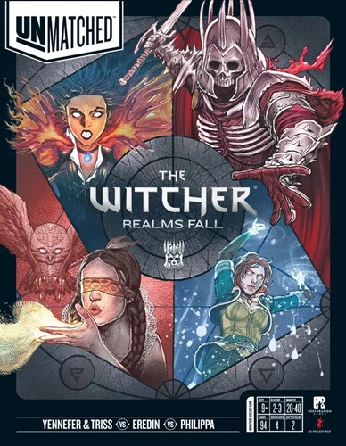 Unmatched Board Game: The Witcher - Realms Fall