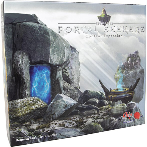 CTGCLDADD001 Cloudspire Board Game: Portal Seekers Expansion published by Chip Theory Games