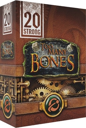 2!CTGSTRADD001 20 Strong Board Game: Too Many Bones Expansion published by Chip Theory Games