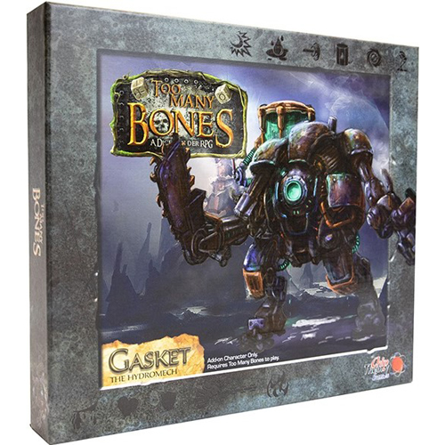 CTGTMBADD013 Too Many Bones Board Game: Gasket The Hydromech Expansion published by Chip Theory Games