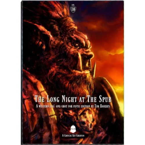 CTKDDOS02 Dungeons And Dragons RPG: A Long Night At The Spur One Shot published by Critical Kit