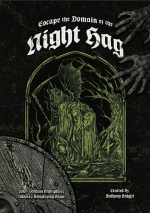 CTKEDNH01 Escape The Domain Of The Night Hag RPG published by Critical Kit