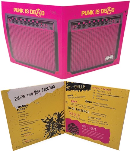 Punk Is Dead RPG: Band Manager Screen