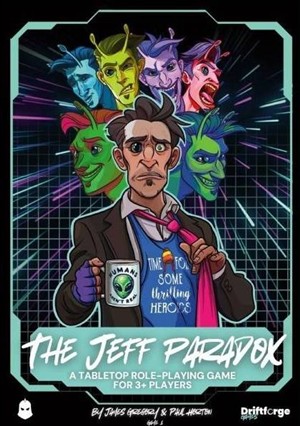 CTKTJP01 The Jeff Paradox RPG published by Critical Kit