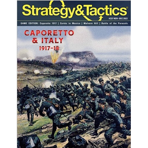 DCGST337 Strategy And Tactics Issue #337: Caporetto: The Italian Front 1917-1918 published by Decision Games