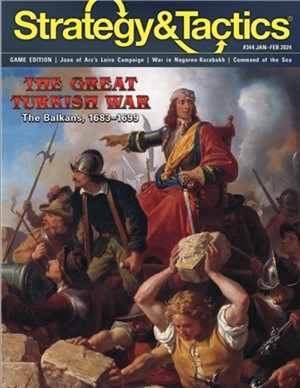 DCGST344 Strategy And Tactics Issue #344: The Great Turkish War published by Decision Games