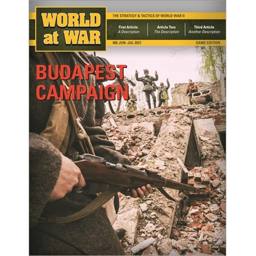 DCGWAW85 World At War Magazine #85: Budapest published by Decision Games