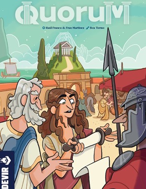 DEVBGQUML Quorum Card Game published by Devir Games