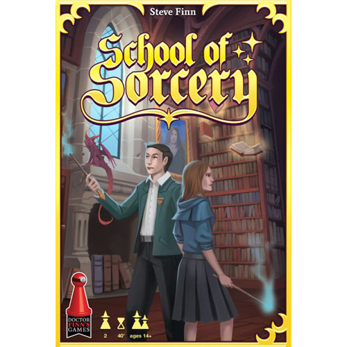 DFG003 School Of Sorcery Board Game published by Dr Finns Games