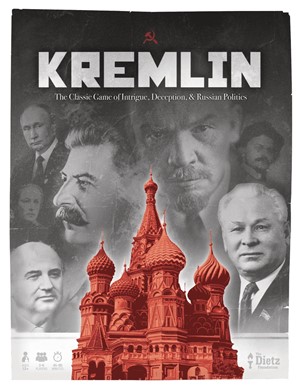DIEDTZ1917 Kremlin Board Game published by Dietz Foundation
