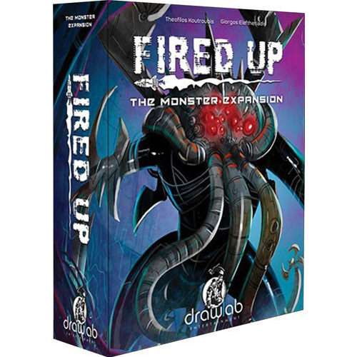 DLEFIRMON Fired Up Board Game: Monster Expansion published by Drawlab Entertainment