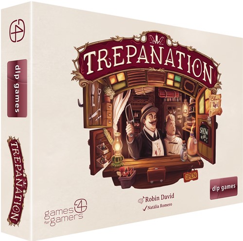 DLP1074 Trepanation Board Game published by DLP Games