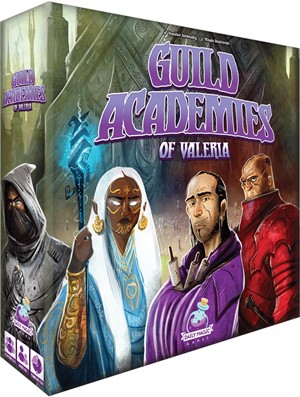 2!DLYGAOV001 Guild Academies Of Valeria Board Game published by Daily Magic Games