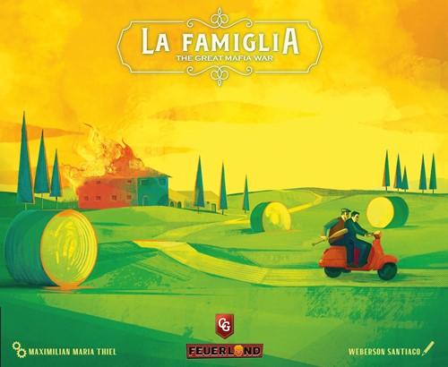 DMGCAPFS5400 La Famiglia: The Great Mafia War Board Game (Damaged) published by Capstone Games
