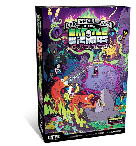 DMGCZE016331 Epic Spell Wars Of The Battle Wizards Card Game: Rumble At Castle Tentakil (Damaged) published by Cryptozoic Entertainment
