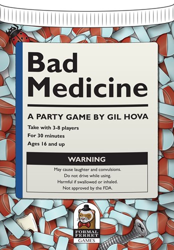 DMGFFTBADM01 Bad Medicine Card Game (Damaged) published by Formal Ferret Games