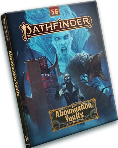 DMGPAI2034 Dungeons And Dragons RPG: Abomination Vaults (Damaged) published by Paizo Publishing