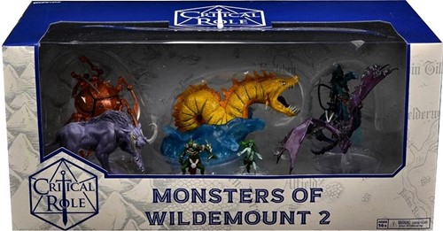 DMGWZK74251 Critical Role RPG: Monsters Of Wildemount Prepainted Box Set 2 (Damaged) published by WizKids Games