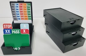 DN090034V Bridge Bidding Box - Olive published by Dal Negro