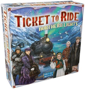 DOW720037 Ticket To Ride Board Game: Northern Lights published by Days Of Wonder