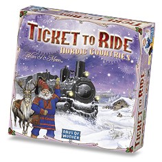 DOW7208 Ticket To Ride Board Game: Nordic Countries published by Days Of Wonder