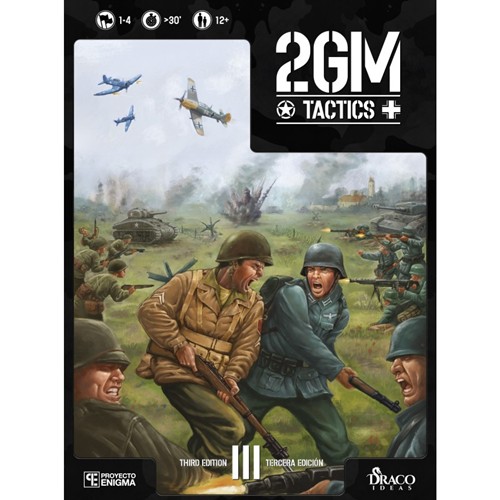 DRA2GMDX 2GM Tactics Deluxe Board Game published by Draco Ideas