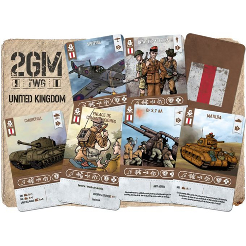 2GM Tactics Board Game: United Kingdom Expansion