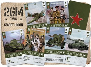 2!DRA2GMUSSR 2GM Tactics Board Game: USSR Expansion published by Draco Ideas