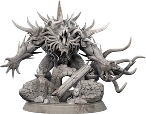 DRACOATCPTB01 Arena The Conquest Board Game: Penumbral Tarrasque Unpainted published by Dragori Games