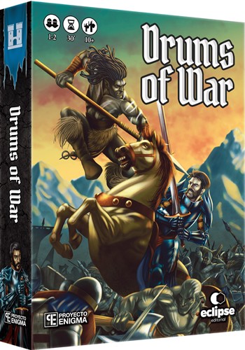 DRADW001 Drums Of War: Enclave Board Game published by Draco Ideas