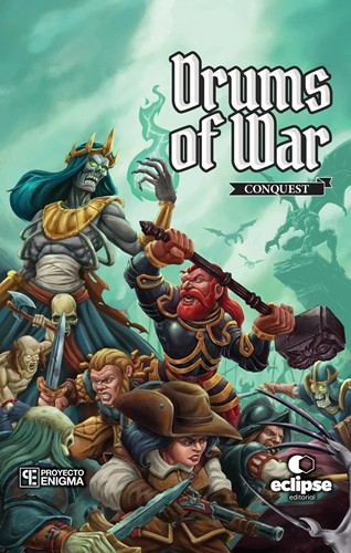 DRADW002 Drums Of War: Conquest Board Game published by Draco Ideas