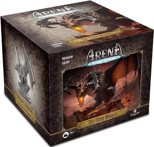 DRAGOATCEDB01 Arena The Conquest Board Game: The Elder Dragon Unpainted published by Dragori Games