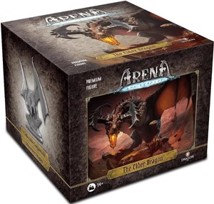 DRAGOATCEDB01 Arena The Conquest Board Game: The Elder Dragon Unpainted published by Dragori Games