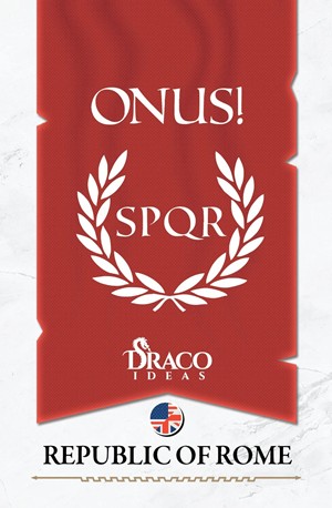 DRAONA01 Onus! Card Game: Armies I: Rome Republic Expansion published by Draco Ideas