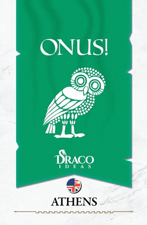 DRAONA04 Onus! Card Game: Armies IV: Athens Expansion published by Draco Ideas