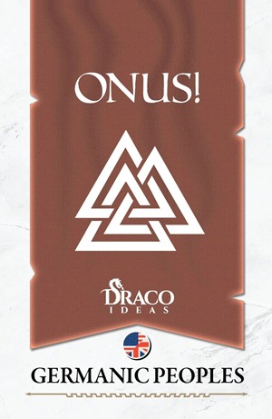 DRAONA10 Onus! Card Game: Armies X: Germanic People Expansion published by Draco Ideas