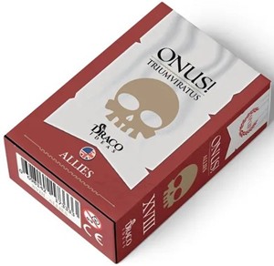 DRAONA18 Onus! Card Game: Triumviratus XVIII: Allies Expansion published by Draco Ideas