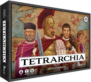 DRATET01 Tetrarchia Board Game published by Draco Ideas