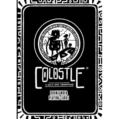 DRCCOL04 Colostle Solo RPG: Roomlander Playing Cards published by Draconeer Games