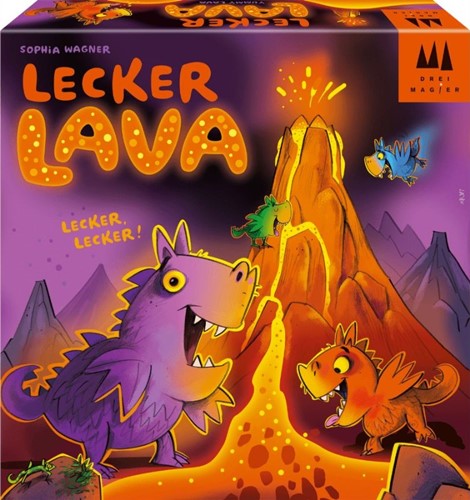 DRM40895 Lecker Lava (Yummy Lava) Card Game published by Drei Magier Spiele
