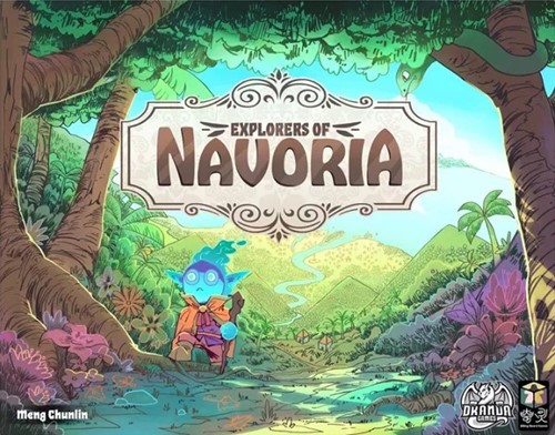 DRNEN001 Explorers Of Navoria Board Game published by Dranda Games