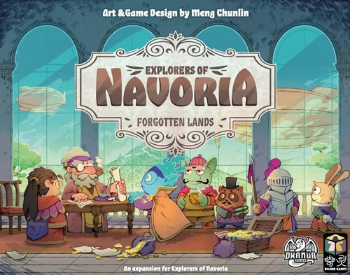 Explorers Of Navoria Board Game: Forgotten Lands Expansion