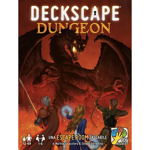 DVG5757 Deckscape Card Game: Dungeon published by daVinci Editrice