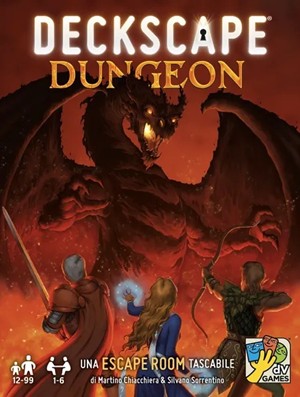 DVG5757 Deckscape Card Game: Dungeon published by daVinci Editrice