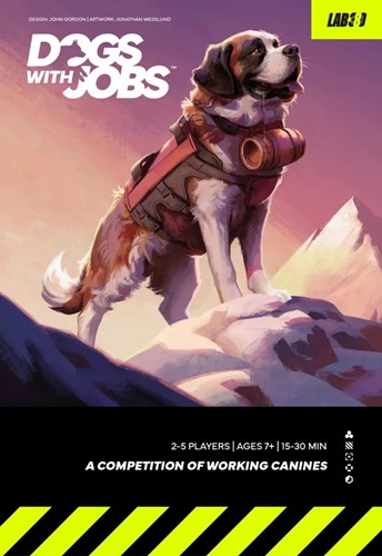 DWJG1STD Dogs With Jobs Card Game published by Lab 380