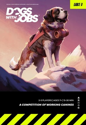DWJG1STD Dogs With Jobs Card Game published by Lab 380