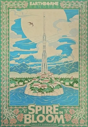 2!EBR024 Earthborne Rangers Card Game: Spire In Bloom Valley Expansion published by Earthborne Games
