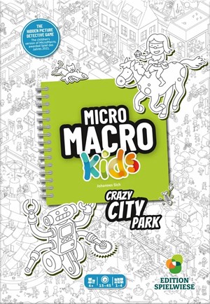 EDSMMK01 MicroMacro Kids Game: Crazy City Park published by Edition Spielwiese
