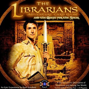 EEGLIBEXP01 The Librarians Adventure Card Game: Quest For The Spear Expansion published by Everything Epic Games