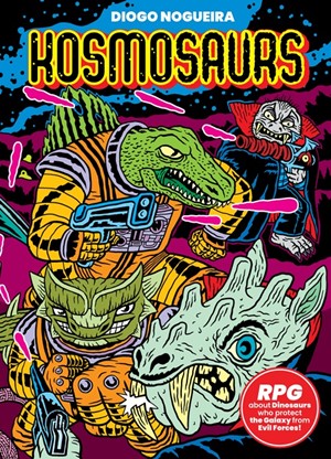 EFP01035 Kosmosaurs RPG published by Exalted Funeral Press